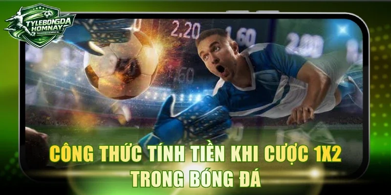Công thức tính tiền khi cược 1x2 trong bóng đá