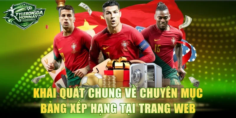 Khái quát chung về chuyên mục bảng xếp hạng tại trang web