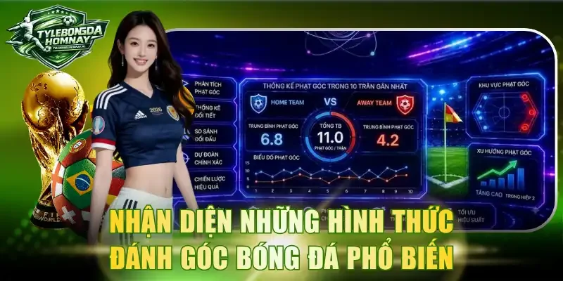 Nhận diện những hình thức đánh góc bóng đá phổ biến