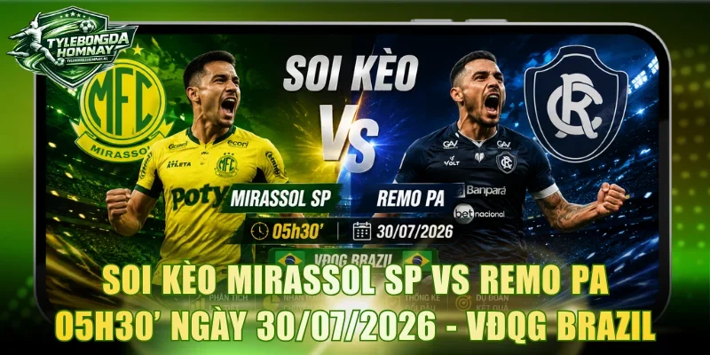 Mirassol SP Vs Remo PA